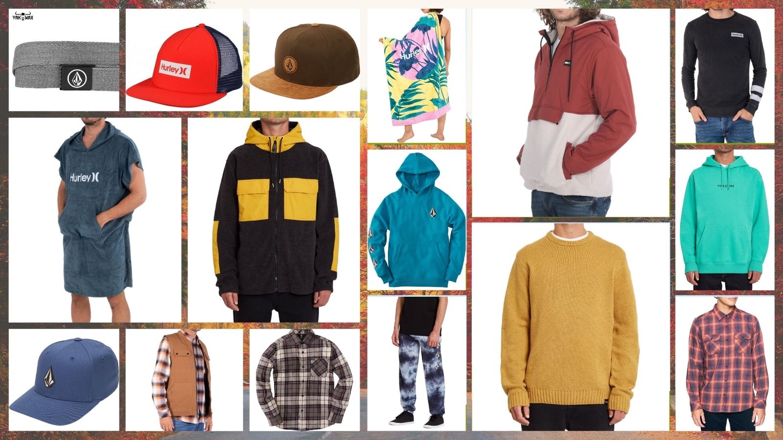 Hurley-Volcom-Apparel-Accessories-Fall-2021