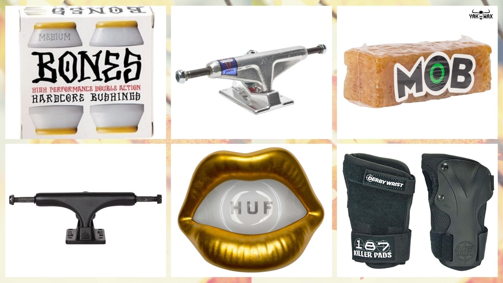Skate Hardware & Accessories Fall 2020 Drop Now Available at Yakwax!