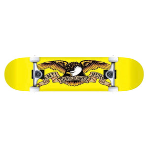 Anti Hero 7.3" Classic Eagle Mini Complete - Yellow - Complete Skateboard by Anti Hero 7.3 inch (mini)