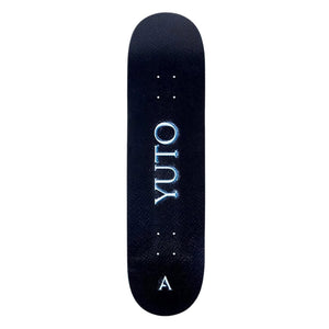 April 8.125" Yuto Ice Deck - Black - Skateboard Deck by April 8.125 inch