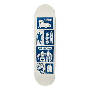 Birdhouse 8.25 Armanto Catalina Deck - White Blue - Skateboard Deck by Birdhouse 8.25 inch