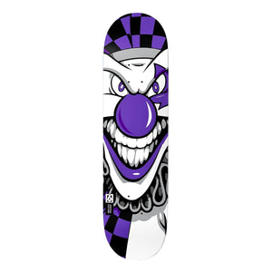 Birdhouse 8.25 Fletcher Joker Deck - Purple - Skateboard Deck by Birdhouse 8.25 inch