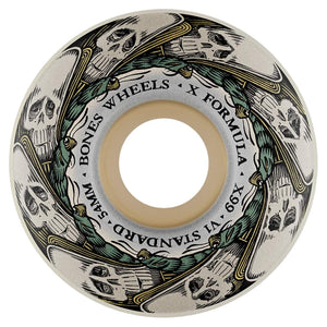 Bones 54mm Butterfly Effect X-Formula 99A V1 (Standard) Skateboard Wheels - Natural - Skateboard Wheels by Bones 54mm