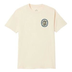 Brixton Bay T-Shirt - Cream - Mens Graphic T-Shirt by Brixton