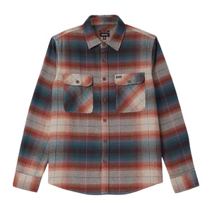 Brixton Bowery Flannel Shirt - Multi Shadow - Mens Flannel Shirt by Brixton