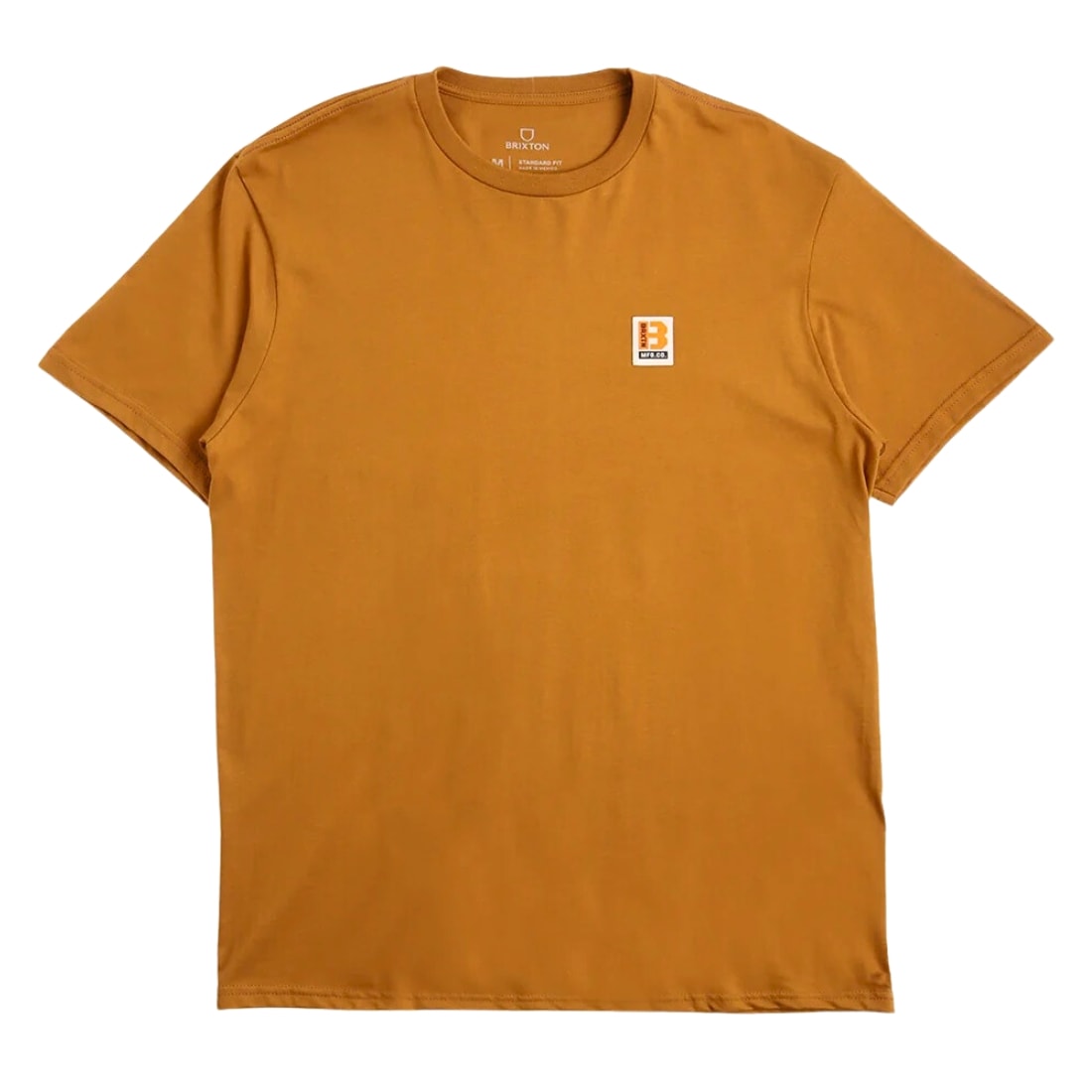 Brixton Builders T-Shirt - Golden Brown