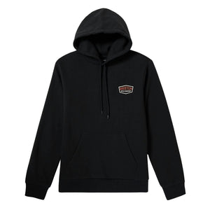 Brixton Freeman Pullover Hoodie - Black - Mens Pullover Hoodie by Brixton