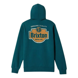 Brixton Genuine Quality Hoodie - Night Sage - Mens Pullover Hoodie by Brixton