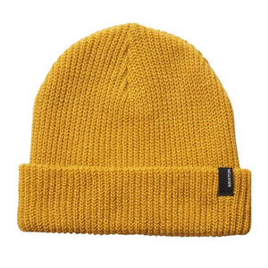 Brixton Heist Beanie - Mustard - Fold Beanie by Brixton