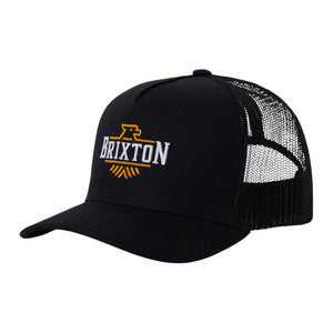 Brixton Skywind C NP MP Trucker Cap - Black/Black - Trucker Cap by Brixton One Size
