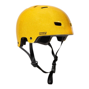 Bullet Deluxe Youth Kids Helmet - Gold - Skateboard Helmet by Bullet Youth (49-54cm)