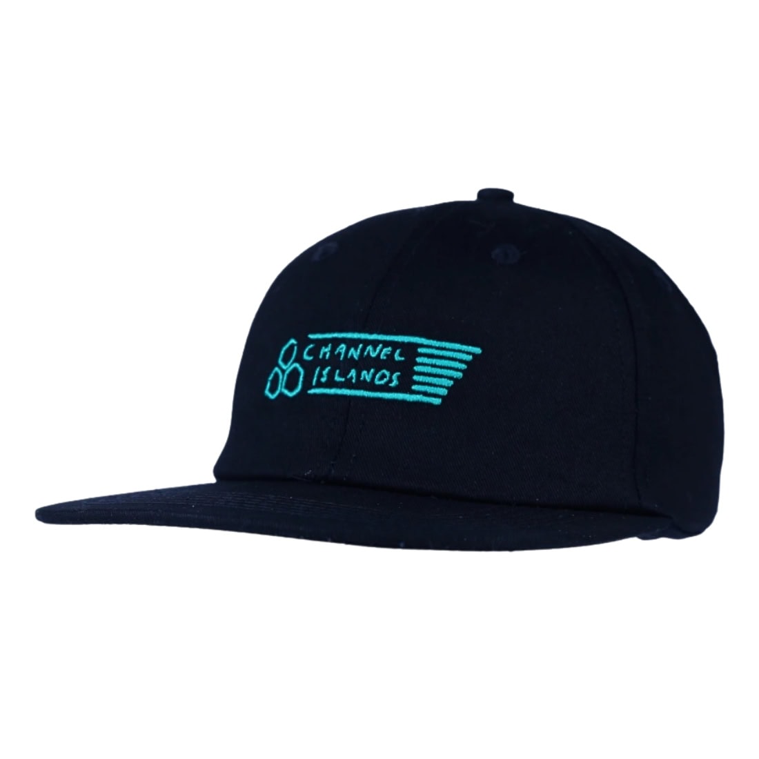 Channel Islands Bad Flag Hat Snapback Cap - Black - Snapback Cap by Channel Islands One Size