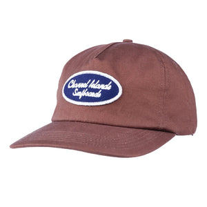 Channel Islands Shapes Hat Snapback Cap - Brown - Snapback Cap by Channel Islands One Size