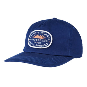 Channel Islands Sunset Hat Snapback Cap - Navy - Snapback Cap by Channel Islands One Size