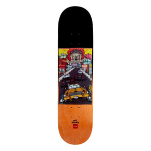 Chocolate 8.5" Herrera Fiendin Deck - Orange - Skateboard Deck by Chocolate 8.5 inch