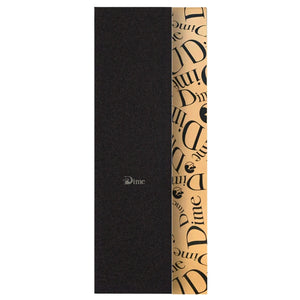 Classic x Dime Dimetony 9" Griptape - Black - Skateboard Grip Tape by Classic 9.0 inch