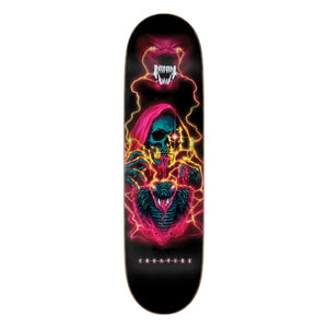 Creature 8.53" Russell Terror Sight Deck - Black/Multi - Skateboard Deck by Creature 8.53 inch