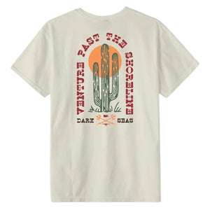 Dark Seas Saguaro T-Shirt - Antique White - Mens Graphic T-Shirt by Dark Seas