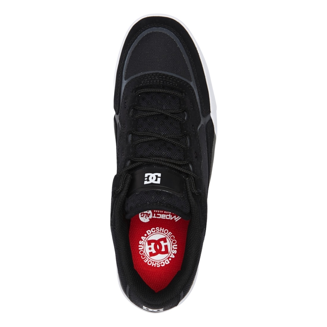 DC Metric S Skate Shoes - Black/Grey - Mens Skate Shoes by DC