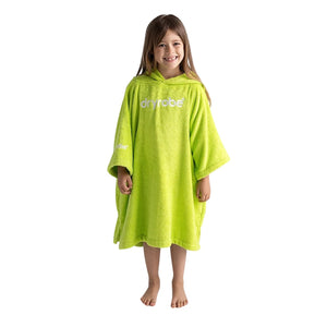 Dryrobe Kids Towel Changing Robe - Lime Green