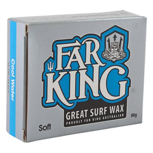 FarKing Blue Surf Wax - Cool/Soft 80g - Surfboard Wax by FarKing N/A