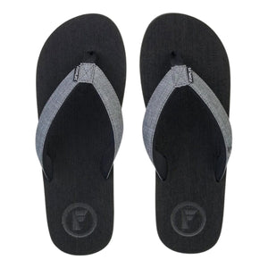 Foamlife Sharrp Flip Flop Sandals - Black - Mens Flip Flops by FoamLife