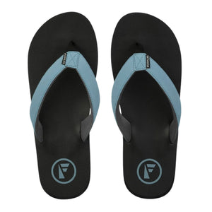 Foamlife Traa-SC Flip Flops - Steel Blue - Mens Flip Flops by FoamLife
