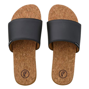 Foamlife Womens Goldie Slider Sandals - Latte Brown - Womens Flip Flops by FoamLife