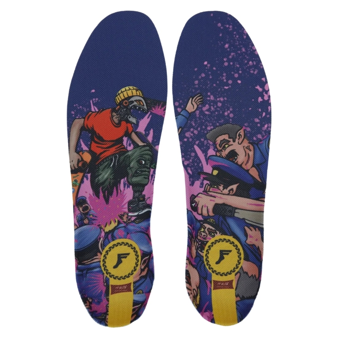 Footprint Kingfoam Elite High Pro Jaws Mallgrab Man Insoles - Purple - Orthotic Insoles by Footprint Kingfoam