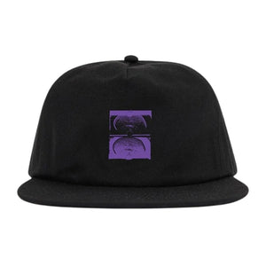 Former Crux Cap - Black/Purple - Strapback Cap by Former One Size
