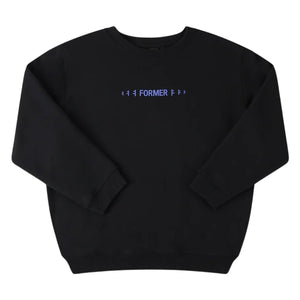Former Envison Crew - Black - Mens Crew Neck Sweatshirt by Former