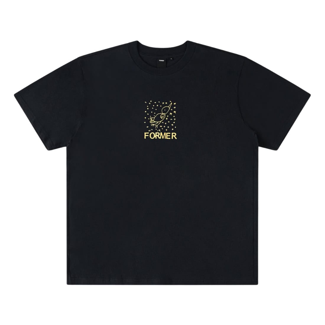 Former Free Crux T-Shirt - Black - Mens Graphic T-Shirt by Former