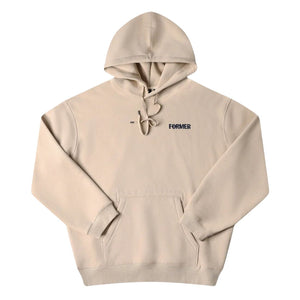 Former Labyrinth Hoodie - Bone - Mens Pullover Hoodie by Former