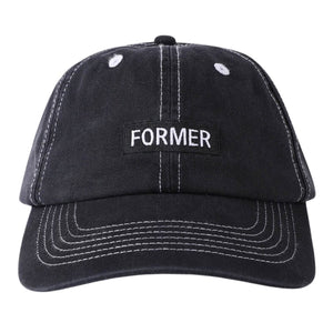 Former Legacy Rose Cap - Black - Strapback Cap by Former One Size