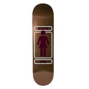 Girl 8.25" Davis Metalls 93 Til Deck - Bronze - Skateboard Deck by Girl 8.25 inch