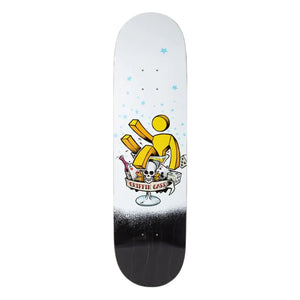 Girl 8.25" Gass Mans Ruin Twin Tip Deck - White - Skateboard Deck by Girl 8.25 inch