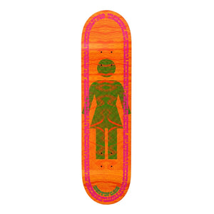 Girl 8.5" Griffin Gass Vibrations OG Deck - Orange - Skateboard Deck by Girl 8.5 inch
