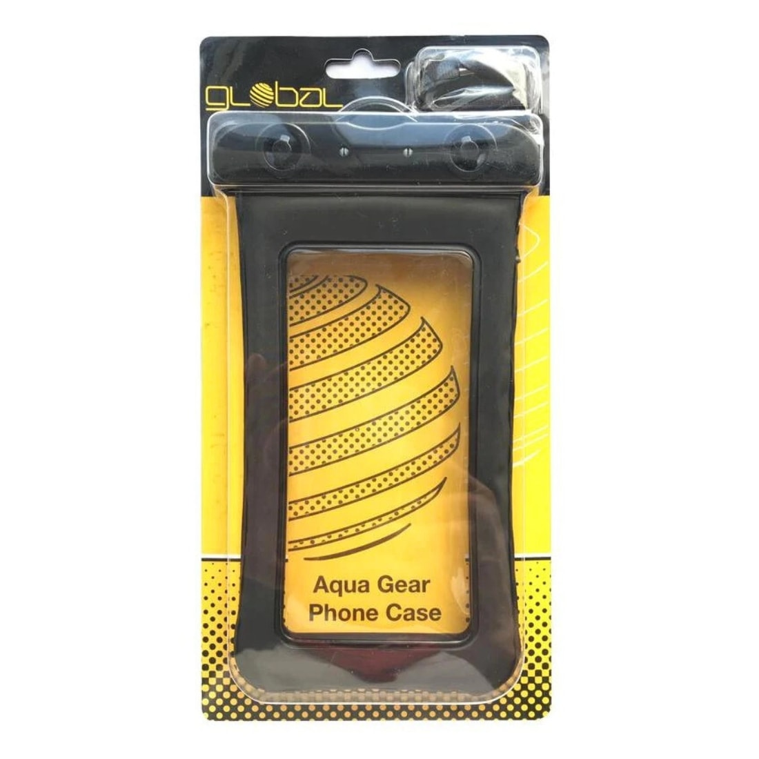 Global Aqua Gear Protective Waterproof Case - Black - Gifts for Surfers by Global