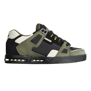 Globe Sabre Shoes - Black/Army - Mens Casual Shoes by Globe