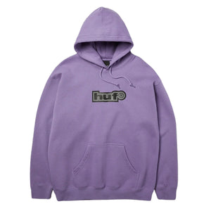 Huf 89 Outline Pullover Hoodie - Dust Purple - Mens Pullover Hoodie by Huf
