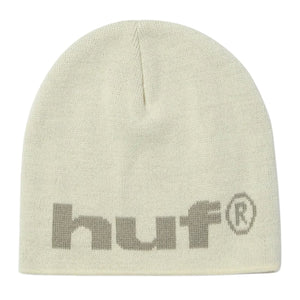 Huf 89 Skull Beanie - Bleach/Grey - Basic Beanie by Huf
