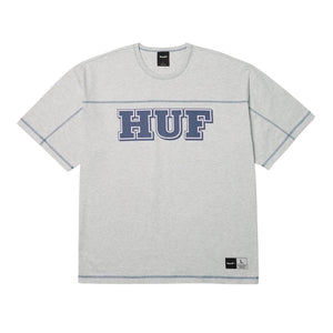 Huf Legacy Football Tee - Heather Grey