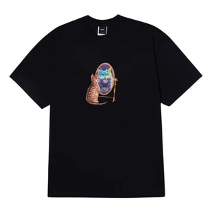 Huf Mirror T-Shirt - Black - Mens Graphic T-Shirt by Huf
