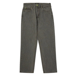 Huf Original Denim Pant - Frost Gray - Mens Relaxed/Loose Denim Jeans by Huf