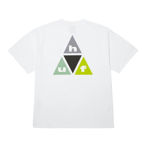 Huf Prism TT T-Shirt - White SP26 - Mens Graphic T-Shirt by Huf