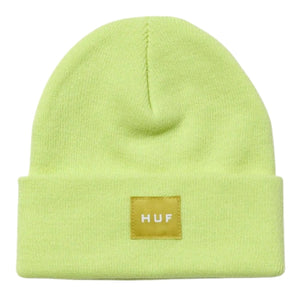 Huf Set Box Beanie - Lime - Fold Beanie by Huf