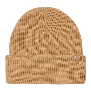 Huf Set Usual Beanie - Tan - Fold Beanie by Huf