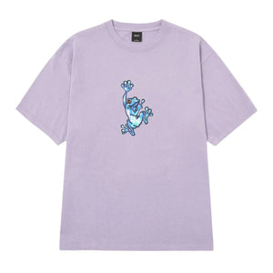 Huf Stuck On You T-Shirt - Lilac Chalk - Mens Graphic T-Shirt by Huf