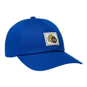 Huf Total Eclipse 6 Panel Cap - Cobalt Blue - Strapback Cap by Huf One Size