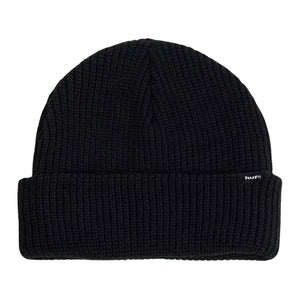 Huf Usual Beanie - Black FA26 - Fold Beanie by Huf